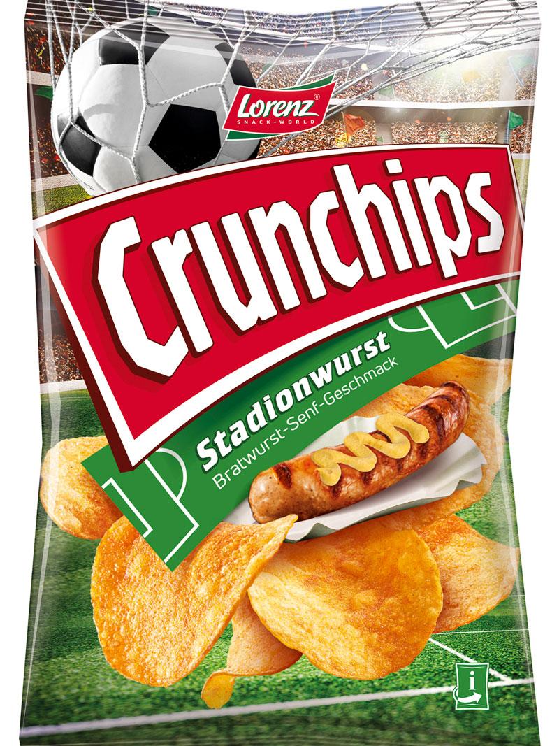 Crunchips Stadionwurst für die Fußball-Party zu Hause ...