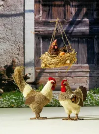 Und so tolle Osterhühner müssen sein, um den Frühling gebührend zu empfangen!