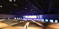 Die Convention Hall II ist 4.600 Quadratmeter groß und bietet Platz für 5.200 Personen. / Bildquelle: Sven Hobbiesiefken