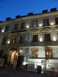Bild vom herrlichen Hotel Sighisoara in Schäßburg