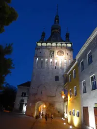 Der Stundturm in Schäßburg/Sighisoara