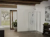 Gerade bei Duschen werden ebenerdige Einstiege und breite Türen immer beliebter. Doch die Anpassbarkeit der Kabine an aktuelle Trends und sich wandelnde Bedürfnisse steht und fällt mit der Flexibilität der Verankerung. / Bildquelle: Dusar B + W GmbH & Co.KG 