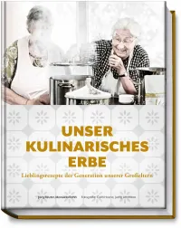 Unser kulinarisches Erbe. Lieblingsrezepte der Generation unserer Großeltern wurde durch Transgourmet Deutschland und den Coop-Fonds für Nachhaltigkeit ermöglicht und erscheint ab sofort im Becker Joest Volk Verlag (320 Seiten mit 95 Rezepten, 29,95 Euro, ISBN 978-3-95453-185-1).