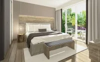 Schlafzimmer in den Appartments / Bildquelle: RM-Interiordesign
