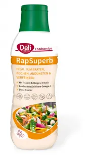 Deli Reform Foodservice RapSuperb - das pflanzliche Öl mit feinem Buttergeschmack ist ohne Palmöl