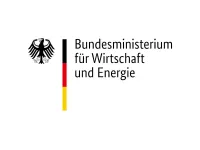 Bundesministerium für Wirtschaft und Energie (BMWi) Logo