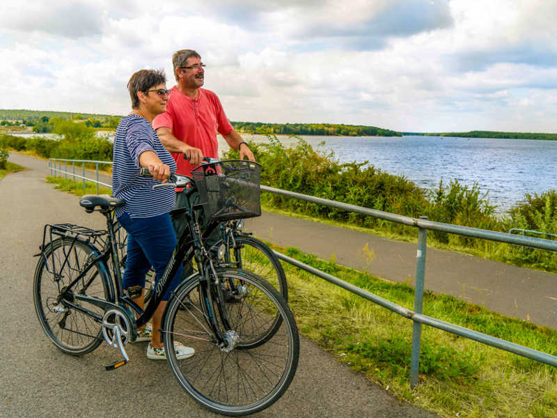 senftenberger see fahrrad